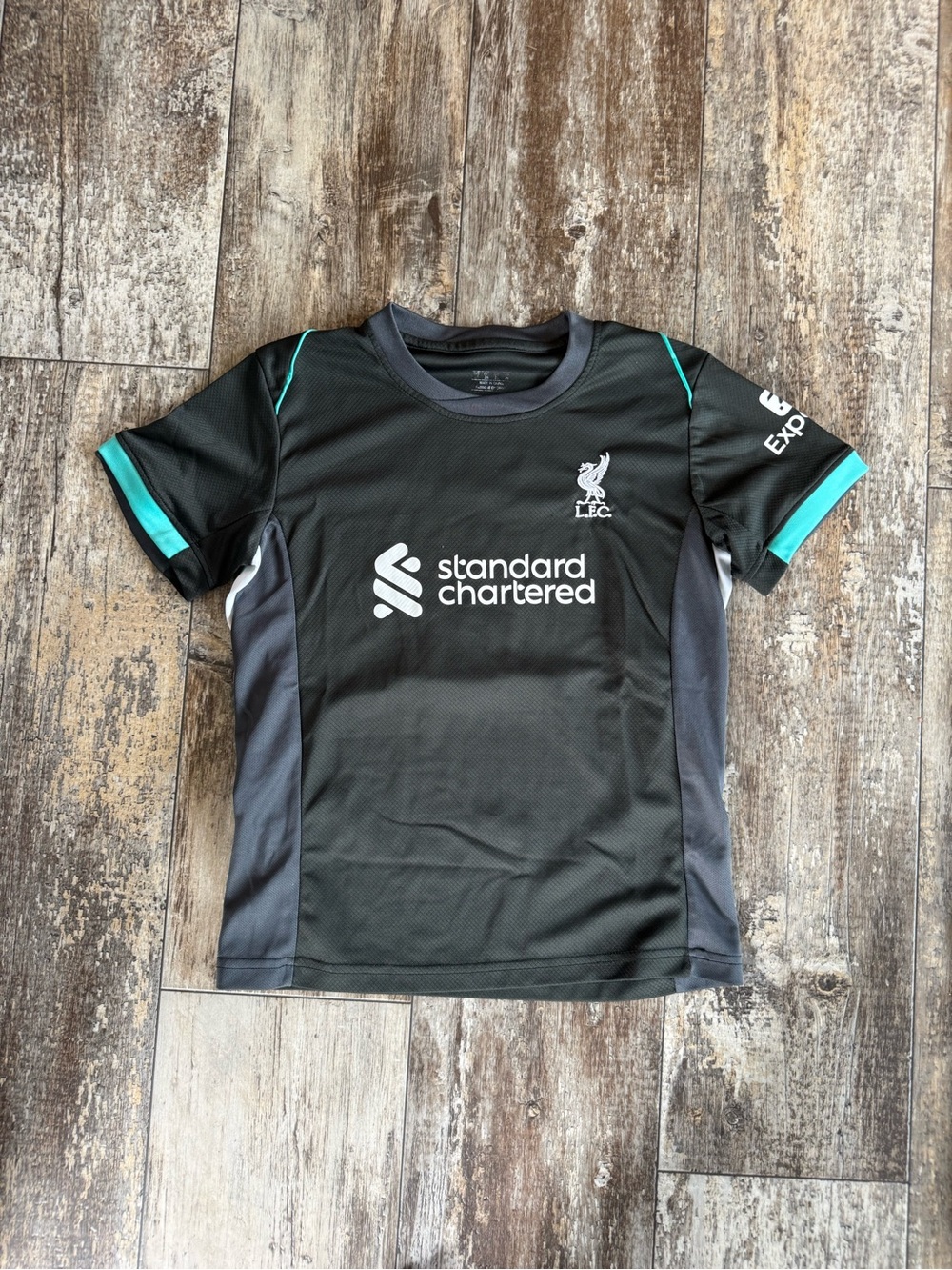 Black Liverpool FC away Soccer Jersey #4 Virgil van Dijk (26)